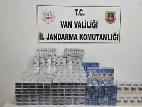 Van’da 2 bin paket kaçak sigara ele geçirildi
