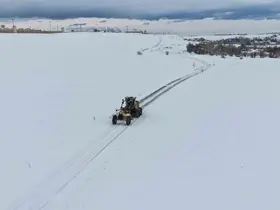 Van’da 283 yerleşim yerinin yolu kapandı
