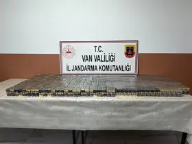 Van’da bin 510 adet kaçak sigara ele geçirildi
