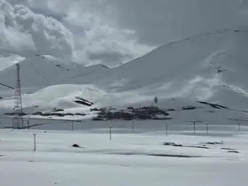 Van’da iki mevsim bir arada
