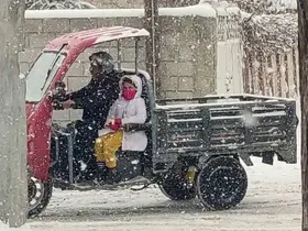 Van’da kar yağışı etkili oluyor
