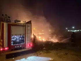 Van’da örtü üstü yangını
