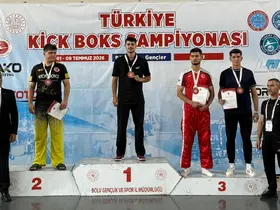 Vanlı sporcu Alim Yönten Türkiye şampiyonu oldu
