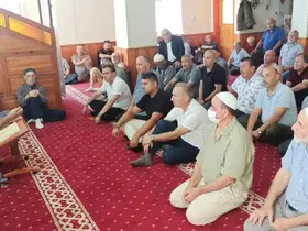 Vatandaşlar Kur’an-ı Kerim tilavetinde bir araya geldi

