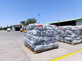 Venezuela’ya 30 ton insani yardım malzemesi götürüldü

