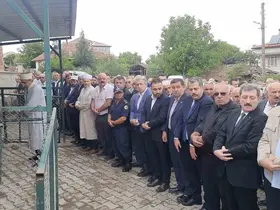 Vezirköprü Ziraat Odası Başkanı Kaya, son yolculuğuna uğurlandı
