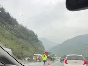 Yağış D-650’de kazayı beraberinde getirdi
