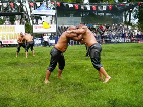 Yağlı güreşin kalbi Atakum’da attı
