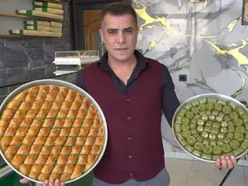 Yaklaşan Ramazan ayı öncesi baklava talepleri arttı
