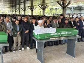 Yangında ölen yaşlı kadın son yolculuğuna uğurlandı

