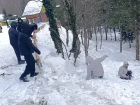 Yarıyıl tatilinde çocuklar Kartepe keyfi yaşadı
