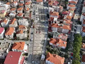 Yatağan pazaryeri modern ve konforlu bir yapıya kavuşuyor
