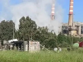 Yatağan’da kömür yüklü kamyon devrildi: 1 yaralı
