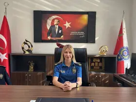 Yatağan’ın ilk kadın emniyet müdürü görevine başladı
