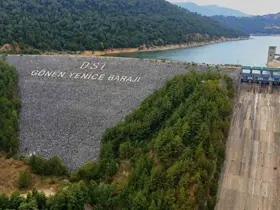 Yaz sıcakları Gönen-Yenice Barajı’nın su seviyesini yüzde 10 düşürdü
