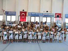 Yaz Spor Okulları’nda ilk dönem tamamlandı
