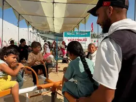 Yedi Başak Gazze’de Çocuklar için yaz festivali düzenledi
