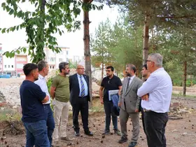 Yeni Ağız ve Diş Sağlığı Merkezi için alan incelemesi yapıldı
