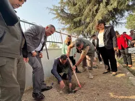 Yeşil vatan için Toroslar MESEM’de fidanlar toprakla buluştu
