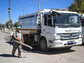 Yeşilyurt Belediyesi’nin temizlik seferberliği sürüyor

