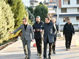 Yeşilyurt Millet Bahçesi’nde çalışmalar hızlandı
