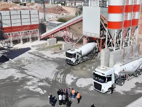 Yeşilyurt’ta beton üretim kapasitesi ikiye katlandı
