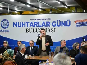 Yıldırım’da muhtarlar günü buluşması

