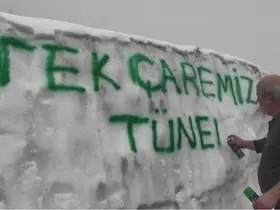 Yılın 6 ayı karla mücadele eden Macahel’in tünel hayali gerçek oluyor
