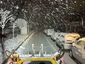 Yoğun kar Mardin’i beyaza bürüdü
