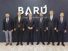 YÖK heyetinden BARÜ’ye ziyaret

