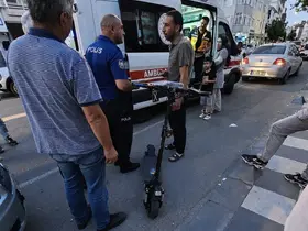 Yola dökülen yağ kazaya sebep oldu: 1 yaralı
