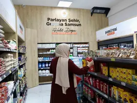Yöresel ürünlerin yeni adresi Saathane Meydanı

