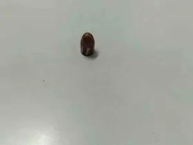Yorgun mermi iş yerine isabet etti