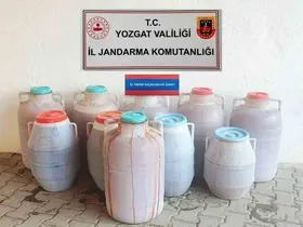 Yozgat’ta 471 litre kaçak içki ele geçirildi
