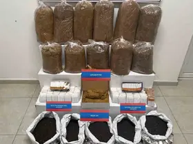 Yozgat’ta bin 340 adet makaron ele geçirildi
