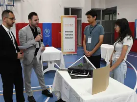 Yozgat’ta Deneyap atölyelerinde gençler projelerini tanıttı
