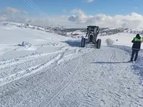 Yozgat’ta ekipler kar mesaisini aralıksız sürdürüyor
