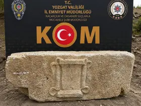 Yozgat’ta iki bin yıllık olduğu değerlendirilen lahit bulundu
