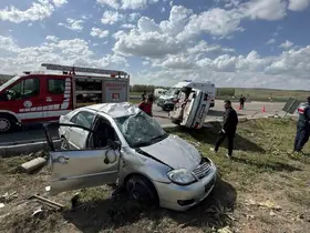 Yozgat’ta iki otomobil çarpıştı: 1 ölü, 1 yaralı
