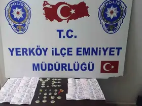 Yozgat’ta sahte altın ile kuyumcuyu dolandıran bir kişi yakalandı
