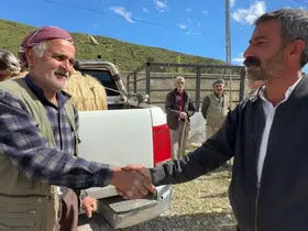 Yüksekova’da hayvan pazarında bayram hareketliliği
