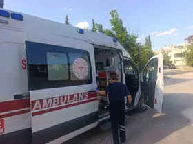 Yüksekten düşen çocuk yaralandı
