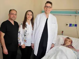 Yumurtalık kanseri teşhisi konulan hasta 12 günde sağlığına kavuştu
