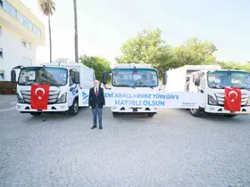 Yüreğir Belediyesi hizmet filosuna 4 yeni araç daha kazandırdı

