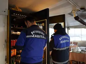Zabıtadan balıkçı teknelerine yılbaşı denetimi
