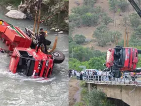 Zap Suyu’na uçan arazöz çıkarıldı
