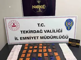 Zehri cips paketine ve ıslak mendile gizlemişler: Tekirdağ’da zehir tacirlerine darbe
