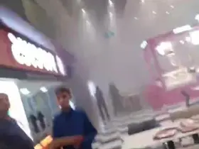 Zonguldak’ta Esas 67 Burda AVM’de yangın paniği
