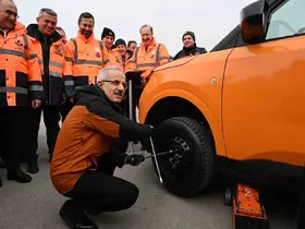 Zorunlu kış lastiği uygulaması yarın başlıyor
