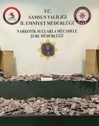 46 bin uyuşturucu hap ele geçirildi